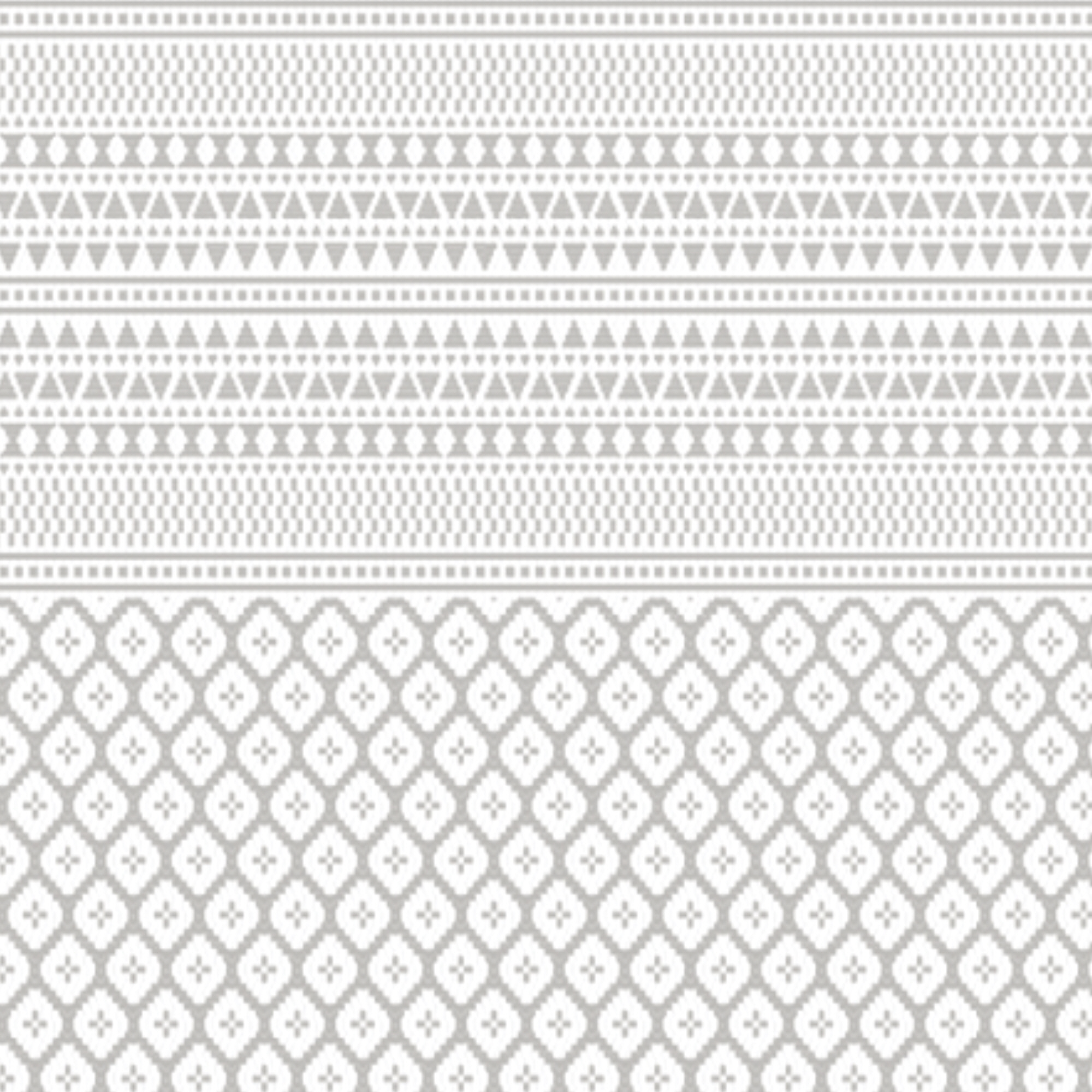 Stoff Meterware Kollektion IN&OUT Gustavia grau