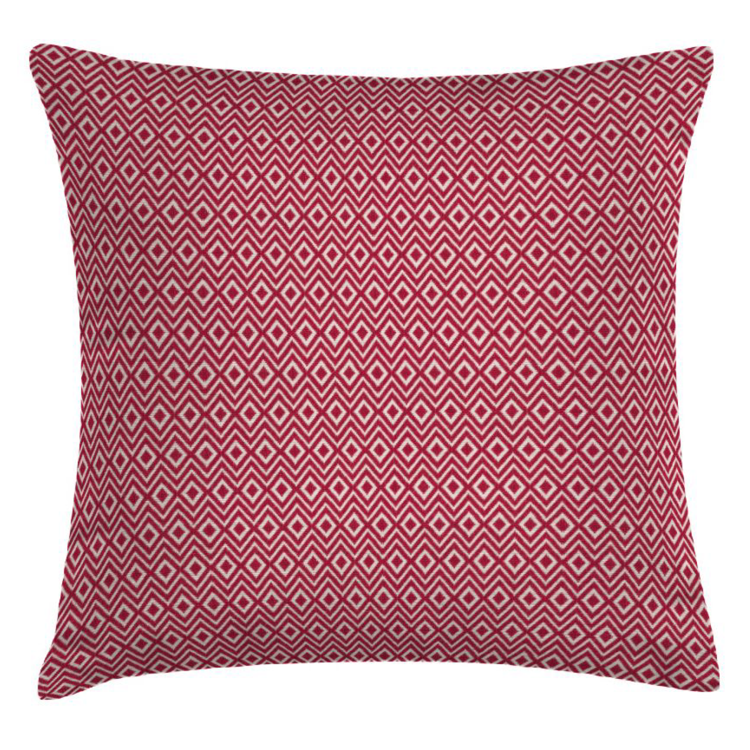 Dekokissen Faial in Rot mit Muster | Kollektion Madeira IN&OUT