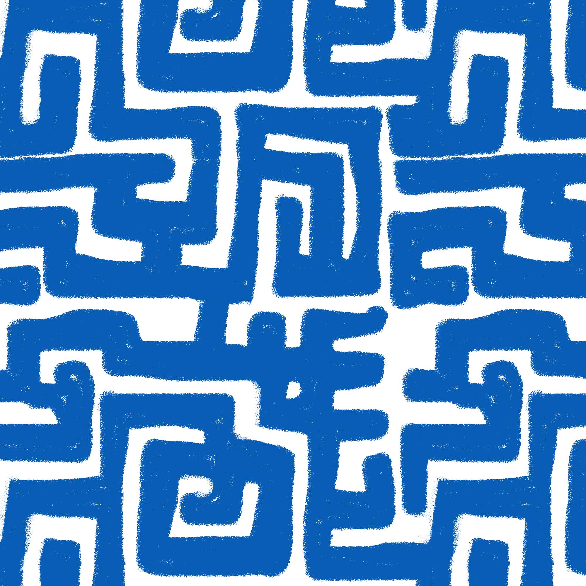 Stoff Meterware Kollektion IN&OUT Arusha blau