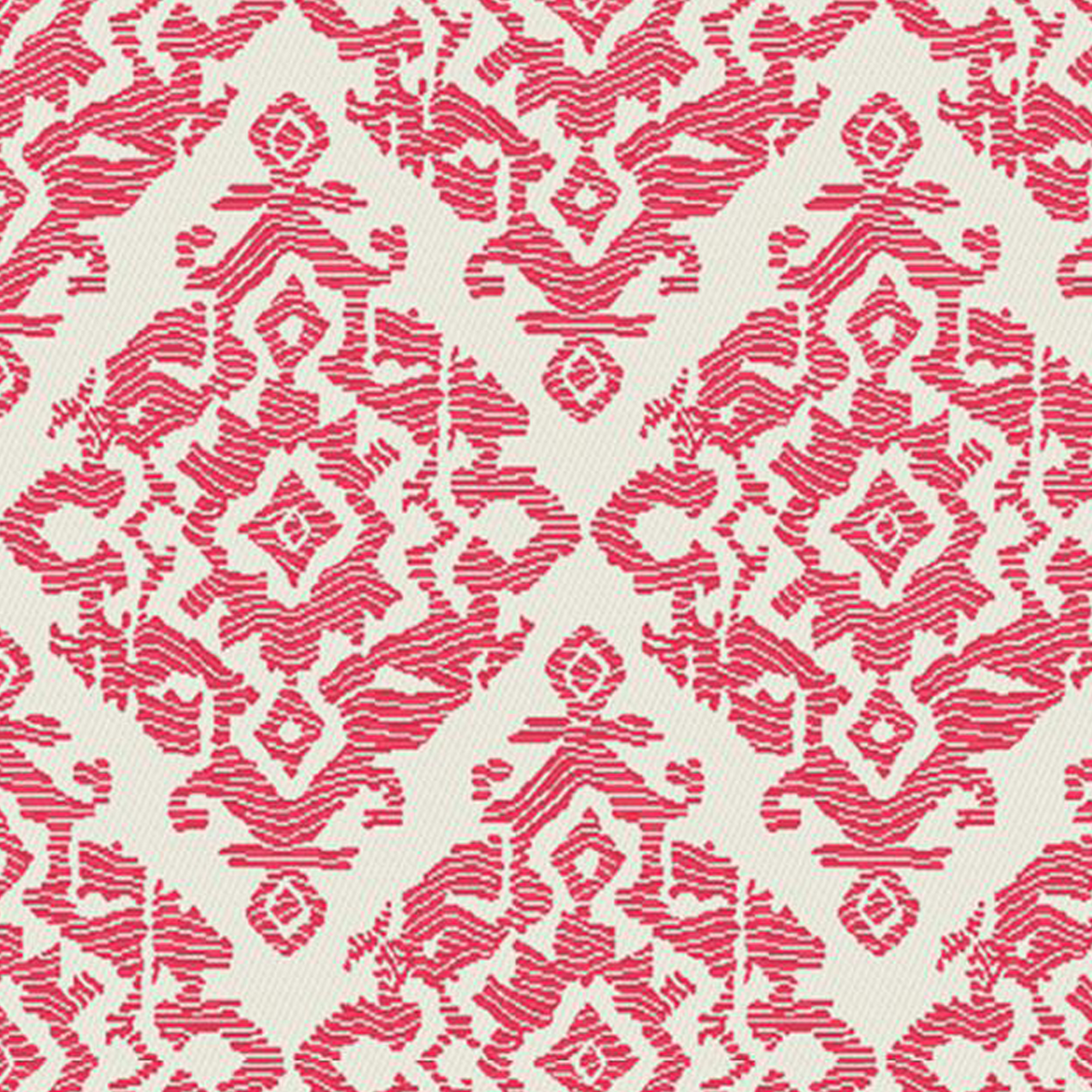 Stoff Meterware Kollektion IN&OUT Nassau rot