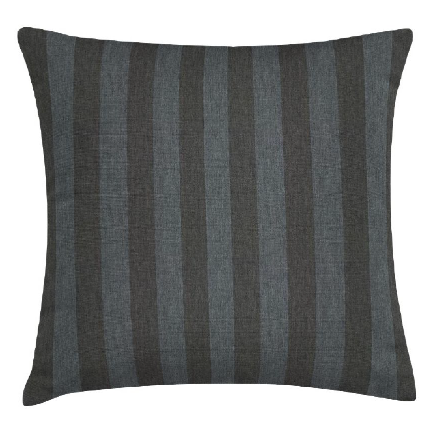 Dekokissen Bergen in Grau-Dunkelbraun gestreift | Kollektion Norwegen IN&OUT