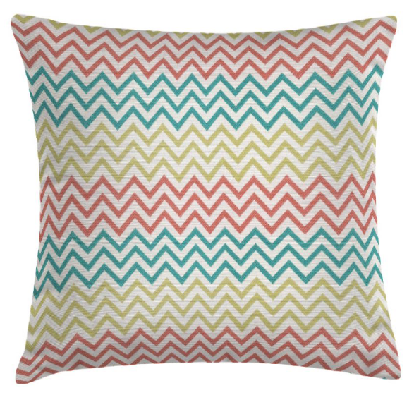 Dekokissen Banjar in Türkis-Beige-Kaminrot | Kollektion Bali IN&OUT Dekokissen Banjar in Türkis-Beige-Kaminrot | Kollektion Bali IN&OUT